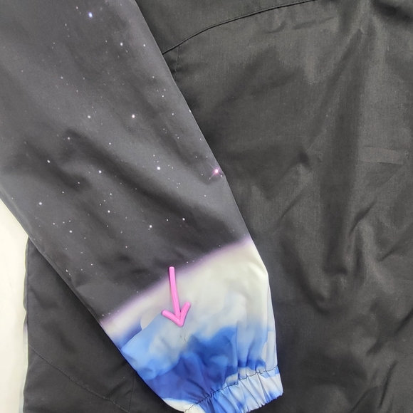 RIPNDIP Galaxy Gypsy Anorak Jacket Size Large **flaws** - Picture 9 of 13